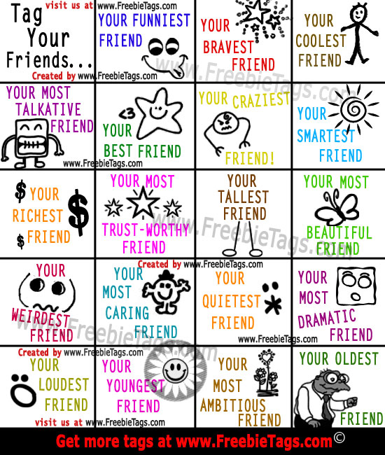 Tag your friends with photo tags on facebook